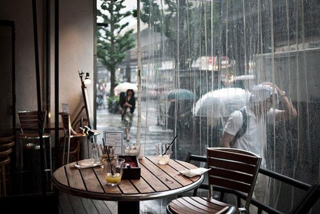 Rainy day date ideas: create your own background music in the sound of rain